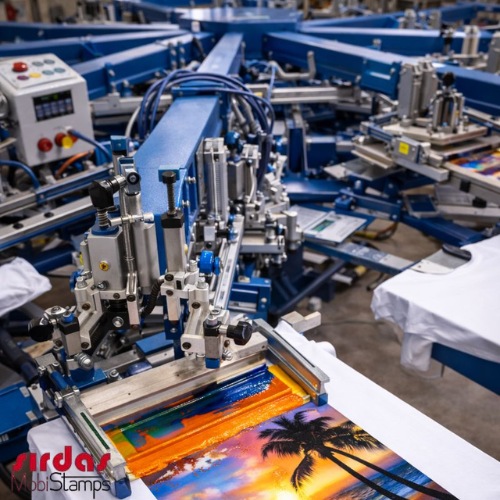 دستگاه چاپ سیلک